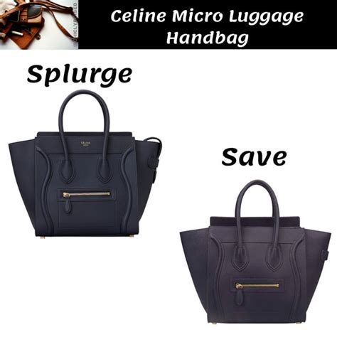 celine micro luggage tote dupe|13+ Fascinating Celine Bag Dupes To Be Found .